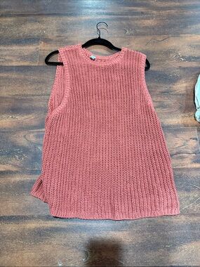 Sleeveless Knit Tunic Dress